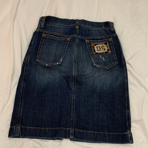 Dolce & Gabbana Dresses & Skirts - Dolce & Gabbana Jean Skirt Sz 38 NWOT
